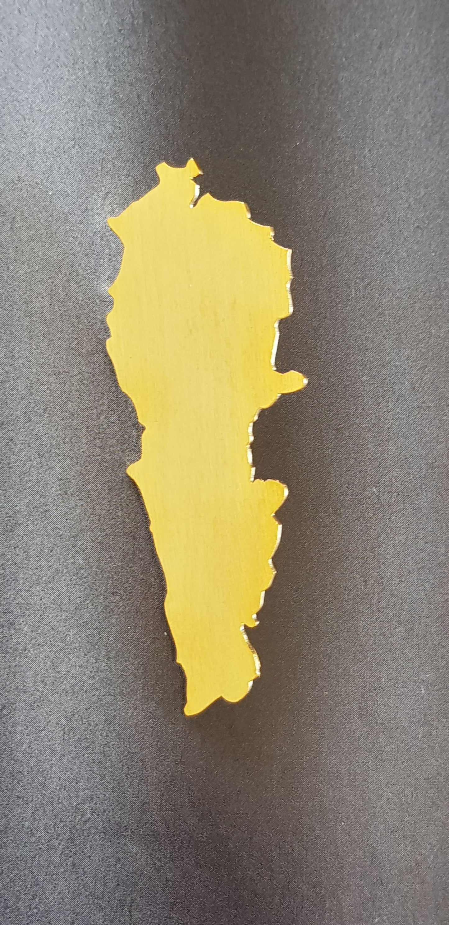 Map of Lebanon Pin