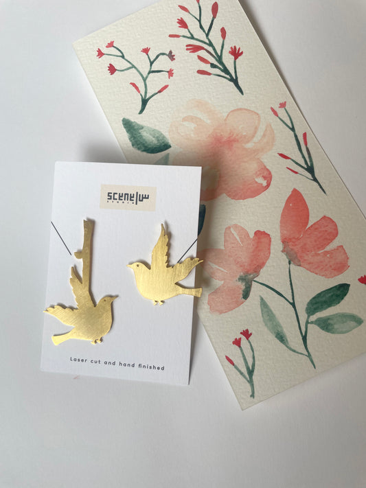 Travelling Birds Earrings