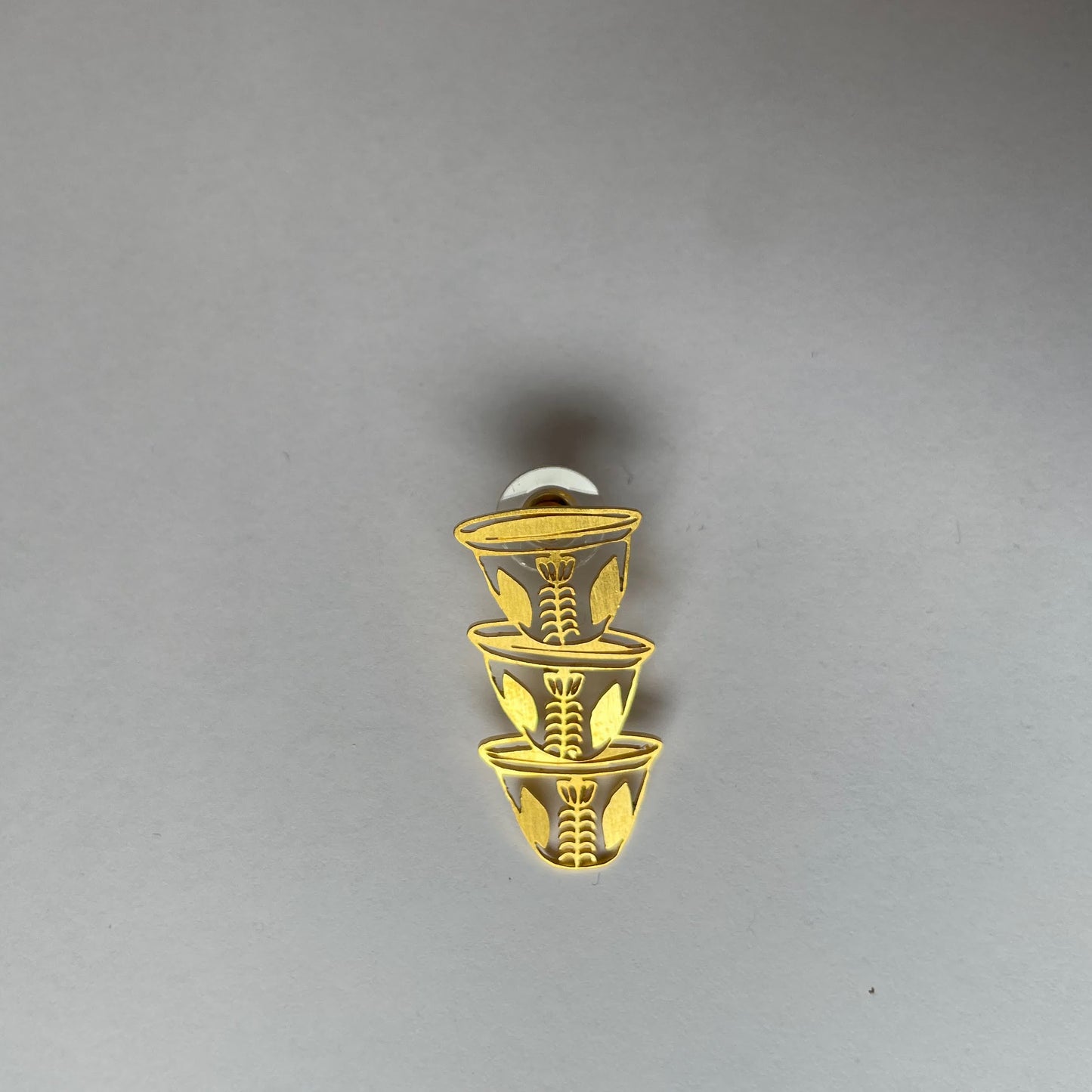 Three Cups Earrings
