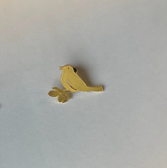 Small Bird Pin