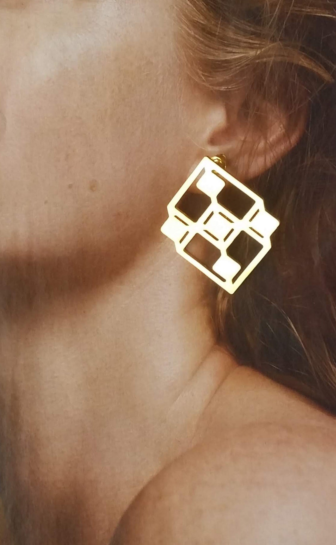 Squarik Earrings