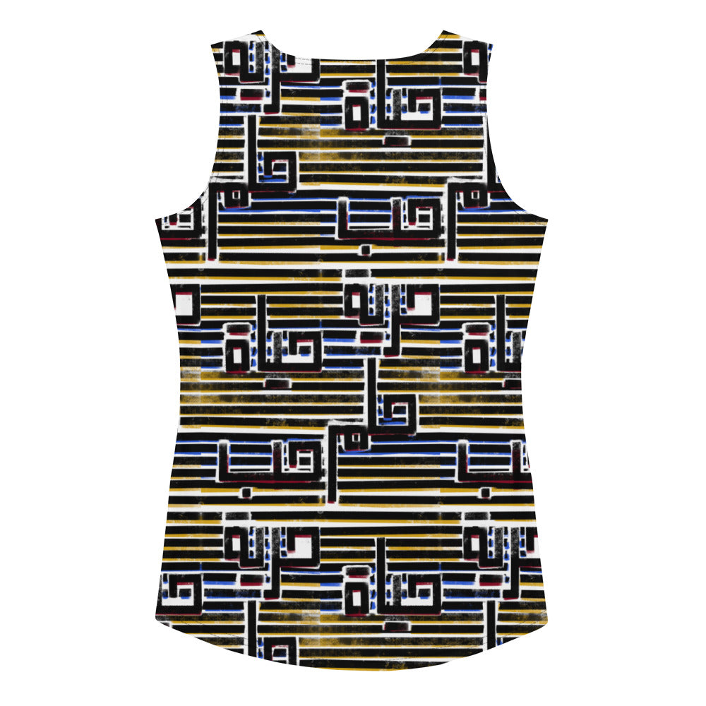 Hayat Arabic Lettering Tank Top