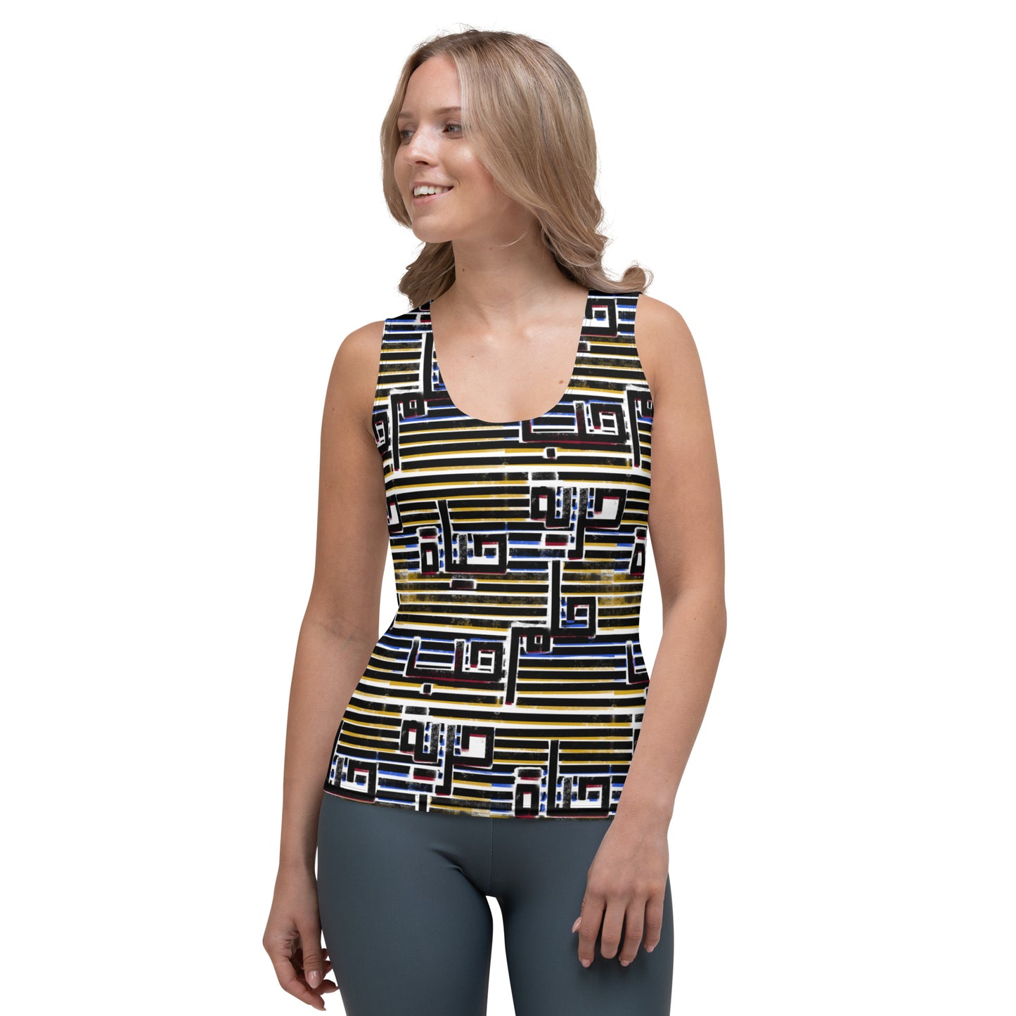 Hayat Arabic Lettering Tank Top