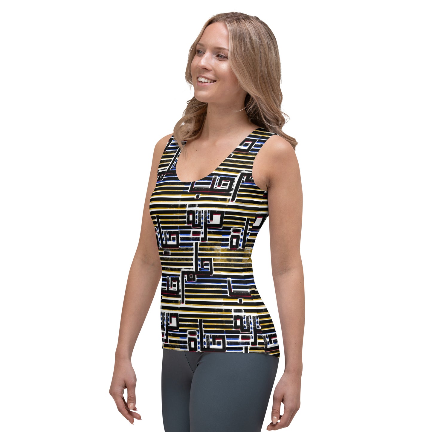Hayat Arabic Lettering Tank Top