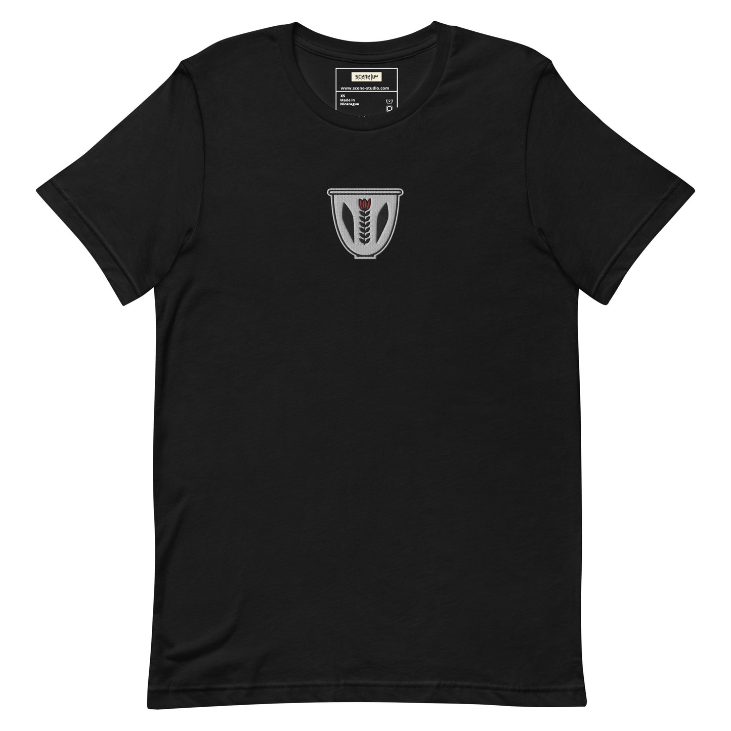 Lebanese coffee cup embroidered t-shirt - Shaffeh Cup Tee