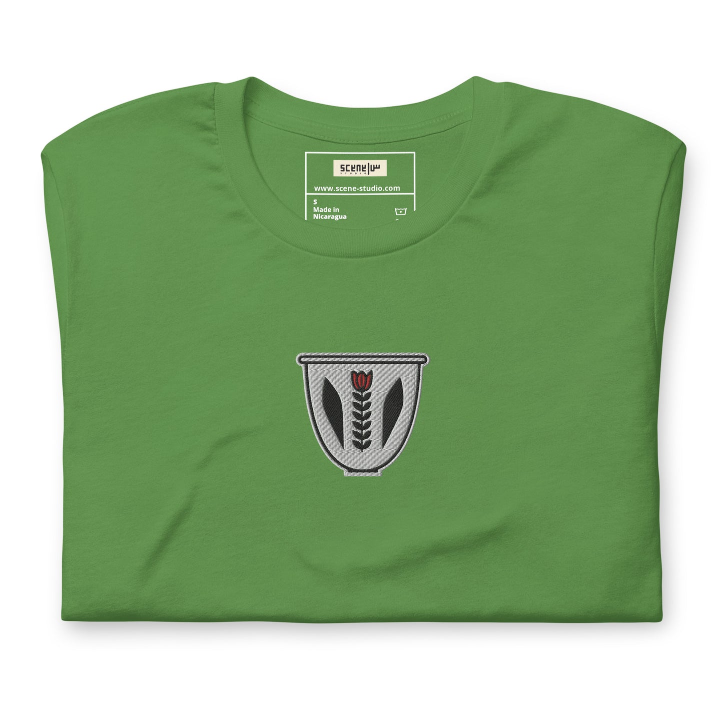 Lebanese coffee cup embroidered t-shirt - Shaffeh Cup Tee