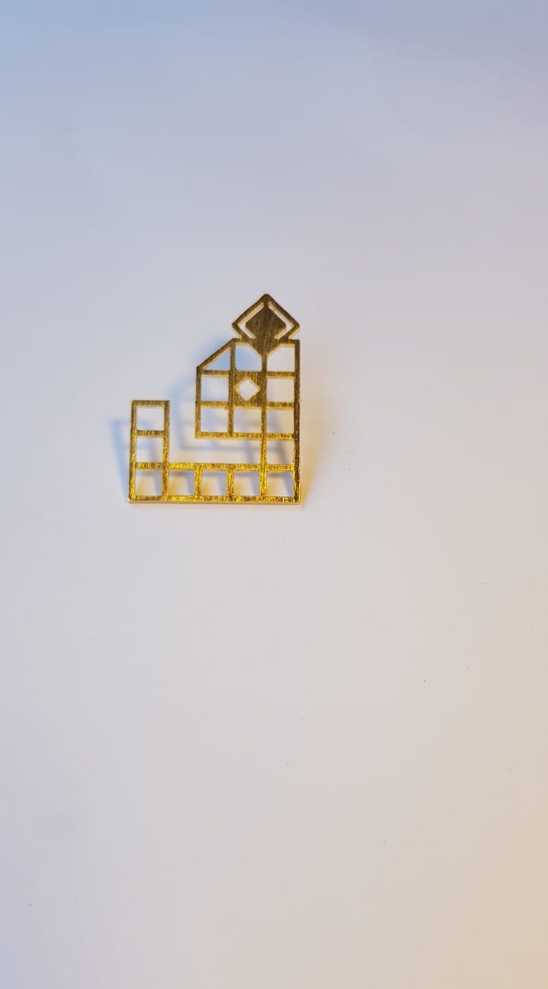 Art Deco Abjadiya / Arabic Letters PINS Collection