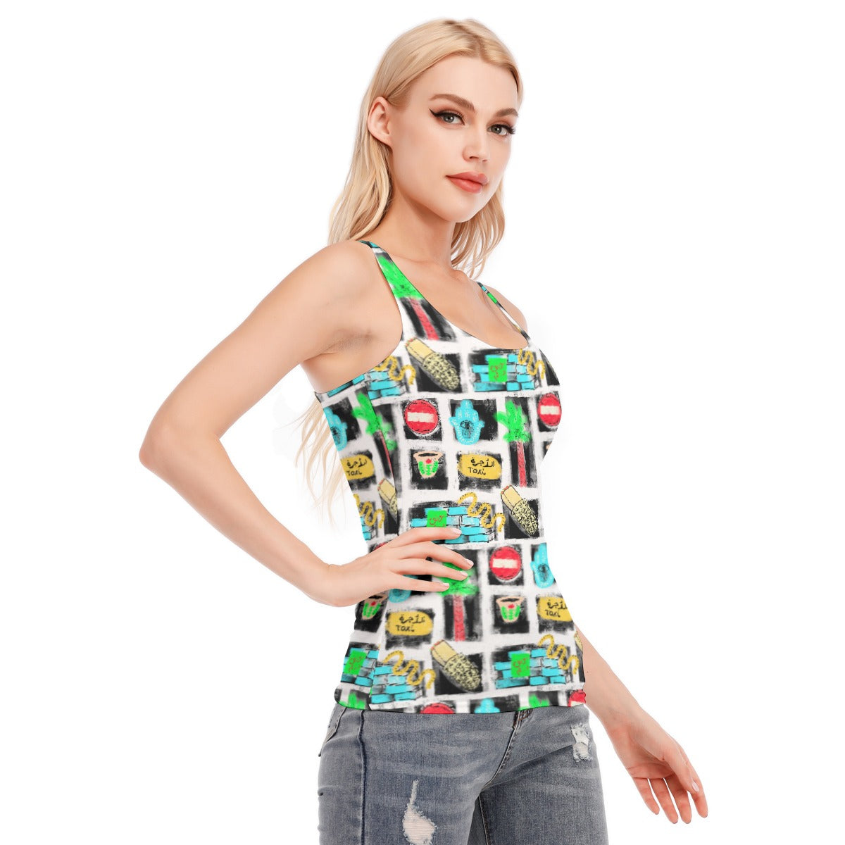 Beirut Lebanon Everyday street sights Women's Racerback Top