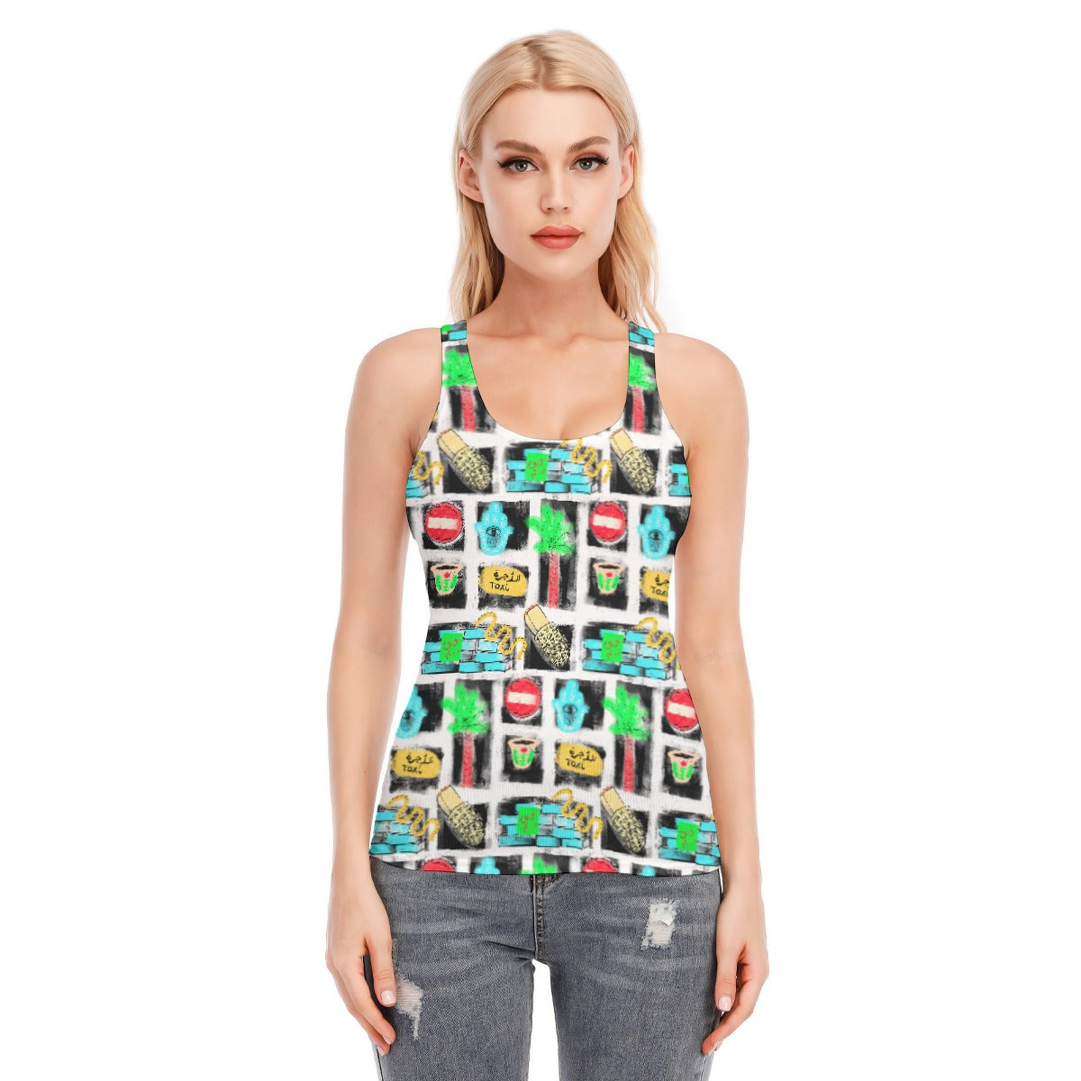 Beirut Lebanon Everyday street sights Women's Racerback Top