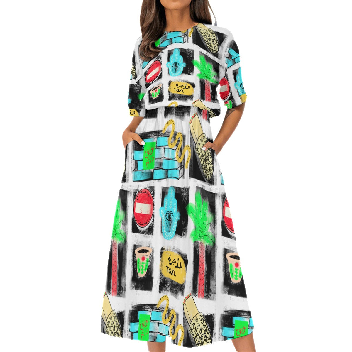 Everyday Street sights relaxed fit dress
