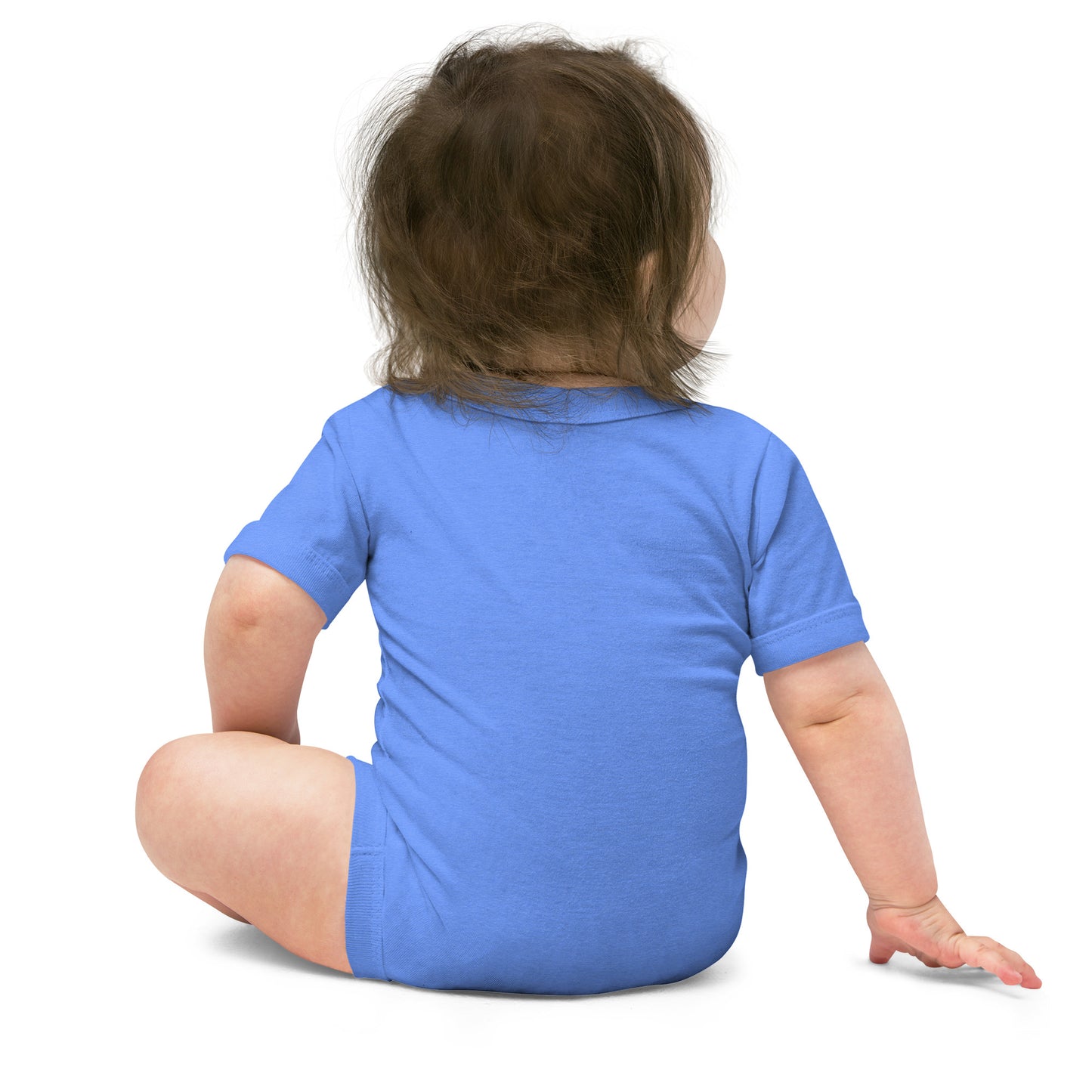 Habibi Classic SCENE Calligraphy Baby Short Sleeve One Piece