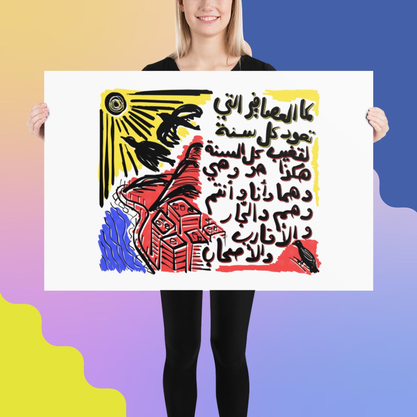 Migrating Birds Poster