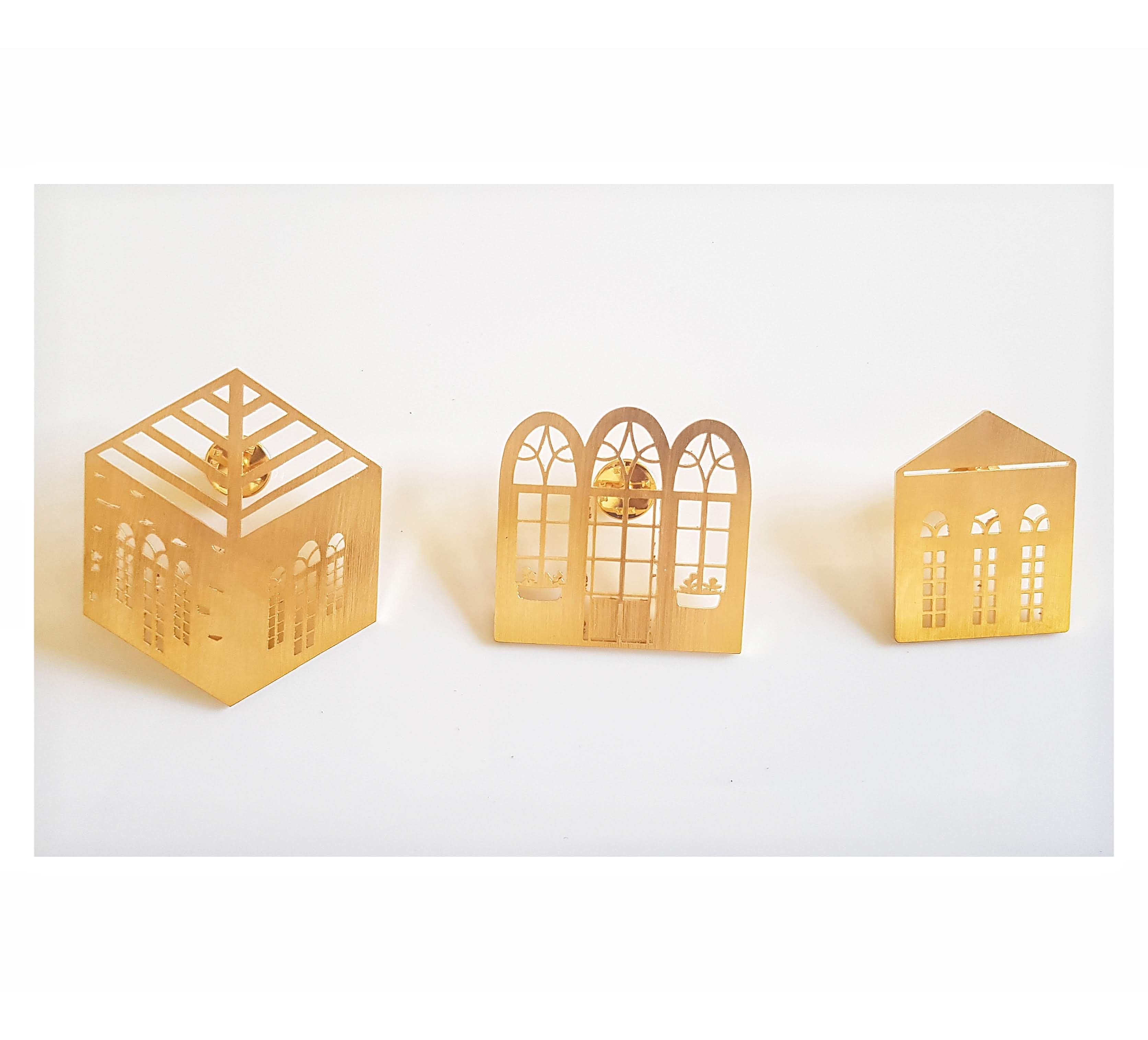 Libanesisk Pynt Pins Maison Libanaise / Lebanese Traditional House – SCENE Studio