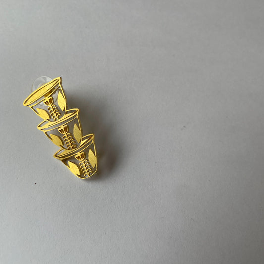 Three Cups Earrings