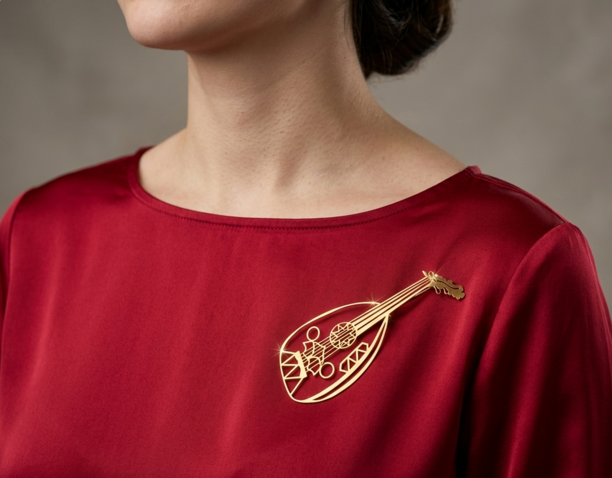 Oud Pin - Statement Piece